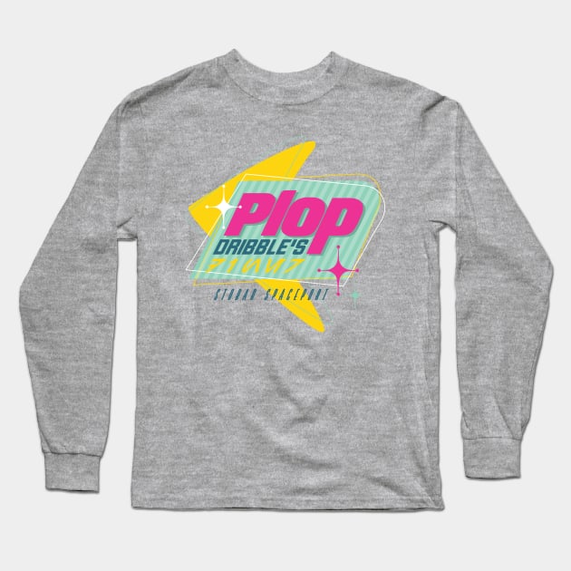 Plop Dribbles Long Sleeve T-Shirt by MindsparkCreative